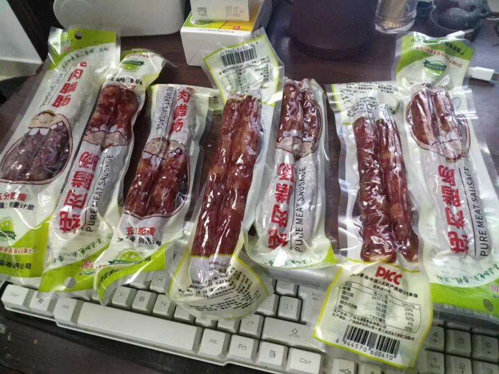 【桂林馆】名香园 纯肉腊肠500g 广西特产 广式咸甜腊肠腊肉 500g怎么样，好用吗，口碑，心得，评价，试用报告,第5张