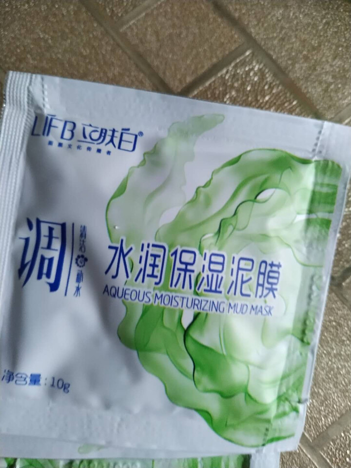 立肤白（LIFB）立肤白 美白补水泥漠 (吸附油脂 清洁毛孔 改善粗糙黯沉 无光暗哑肌肤) 体验装3包怎么样，好用吗，口碑，心得，评价，试用报告,第2张