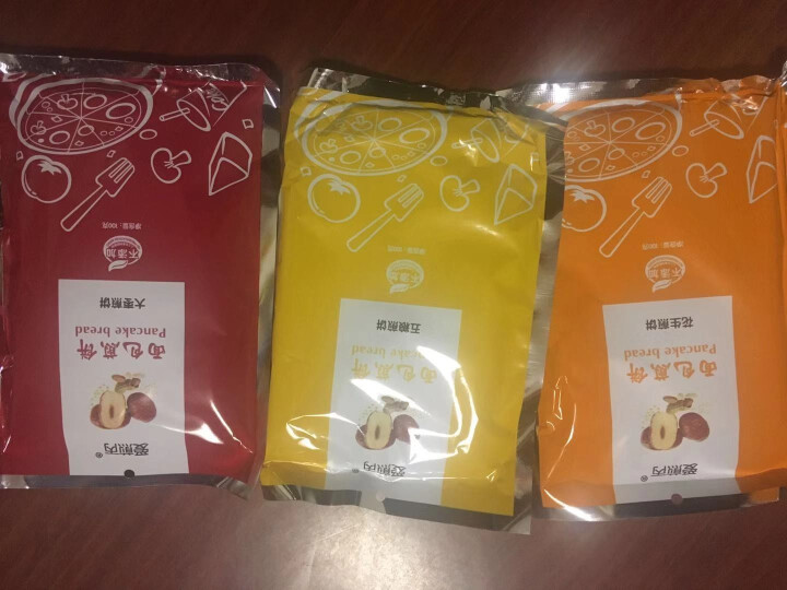 爱煎丙（AiJianBing）面包煎饼100g/袋东北煎饼手工杂粮大煎饼三种口味（花生、五粮、大枣） 100g*3袋（花生、大枣、五粮煎饼各1袋）怎么样，好用吗,第3张