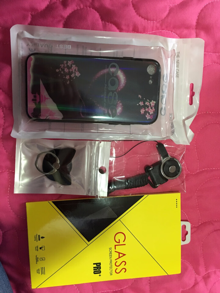 AOYAMIC 苹果8/7 Plus手机壳 iPhone6/6s极光夜光玻璃硬壳 全包软边防摔手机壳 网红抖音同款夜光玻璃梦幻心 苹果8/7（4.7英寸）怎么样,第3张