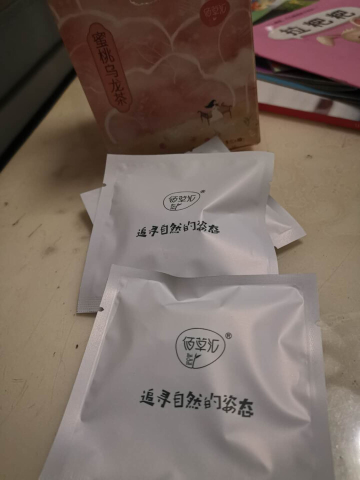 佰草汇 蜜桃乌龙茶水果茶袋泡茶包果粒原叶乌龙茶组合茶叶可搭菊花茶枸杞养生茶50g怎么样，好用吗，口碑，心得，评价，试用报告,第3张