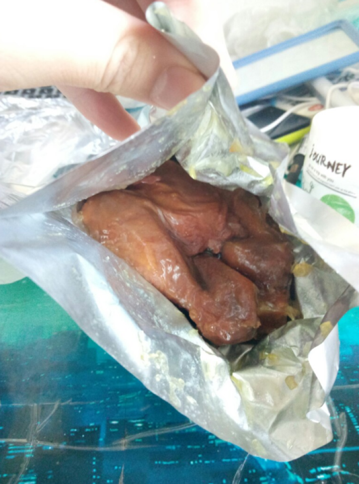 【感恩节两只8.5折】忘形食品 梨木熏鸡500g 非扒鸡烧鸡 卤味鸡肉熟食 肉干肉脯 熟食肉类真空装怎么样，好用吗，口碑，心得，评价，试用报告,第2张