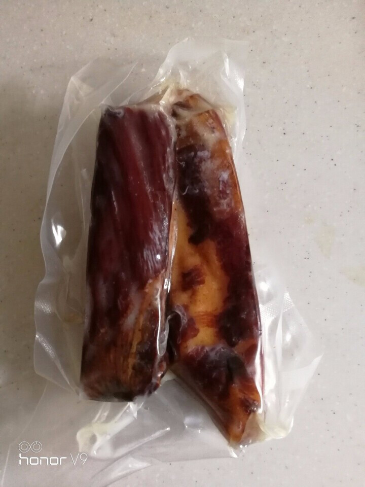 昇仙村 烟熏肉五花肉后腿肉腊肉400g 咸肉四川特产腊味香肠腊肠猪肉 浅黄色 五花怎么样，好用吗，口碑，心得，评价，试用报告,第3张