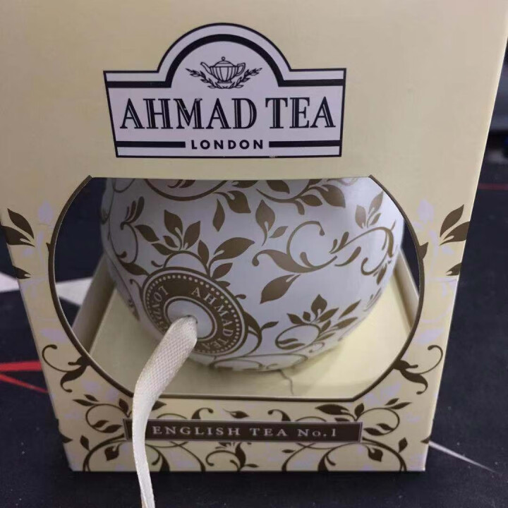 英国亚曼(AHMAD TEA)英式1号红茶节日款球罐圣诞节纪念版 原装进口30g/罐怎么样，好用吗，口碑，心得，评价，试用报告,第5张