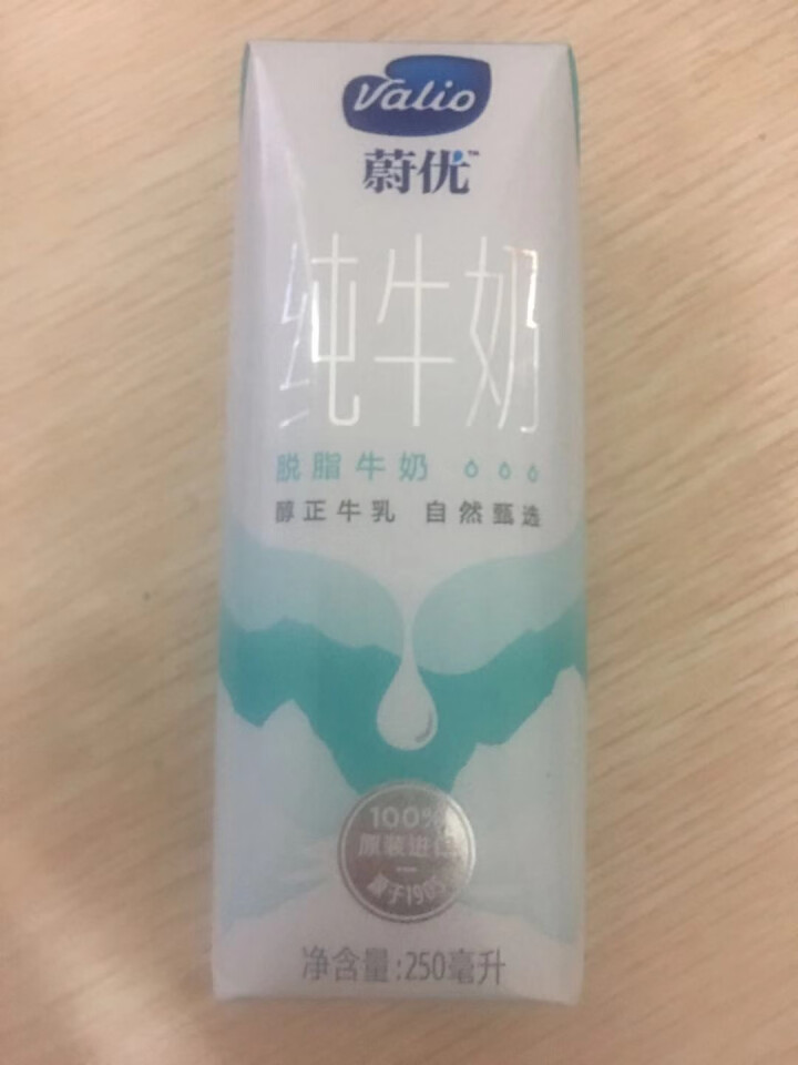 芬兰蔚优 Valio 脱脂牛奶 UHT纯牛奶 250ml*24整箱装怎么样，好用吗，口碑，心得，评价，试用报告,第3张