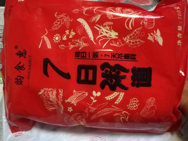 购食惠 7日粥道 五谷杂粮 粥米 7种700g（粥米 粗粮 组合 杂粮 八宝粥原料）怎么样，好用吗，口碑，心得，评价，试用报告,第3张