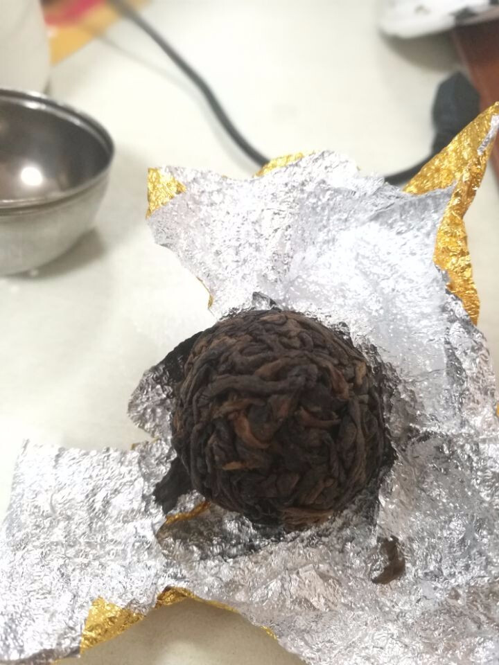 云茗木 普洱茶熟茶纯手工迷你小沱茶勐海大叶古树小龙珠陈年罐装 熟茶中端 同款茶样16克怎么样，好用吗，口碑，心得，评价，试用报告,第3张