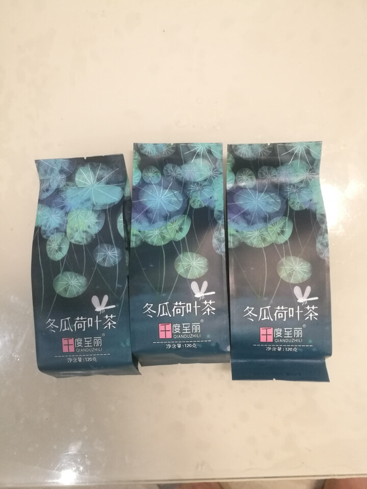 《千度至丽》冬瓜荷叶茶 冬瓜茶 荷叶茶 120克 买1袋发3袋包邮怎么样，好用吗，口碑，心得，评价，试用报告,第2张