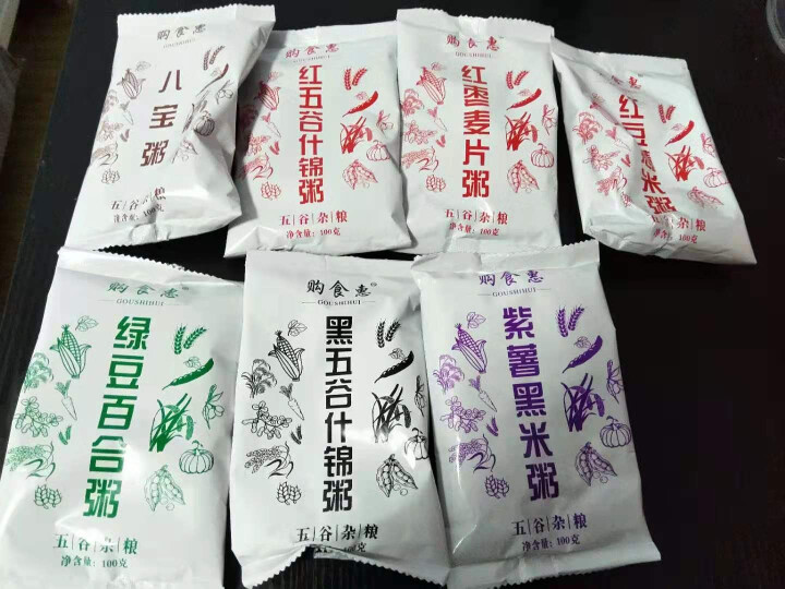 购食惠 7日粥道 五谷杂粮 粥米 7种700g（粥米 粗粮 组合 杂粮 八宝粥原料）怎么样，好用吗，口碑，心得，评价，试用报告,第3张