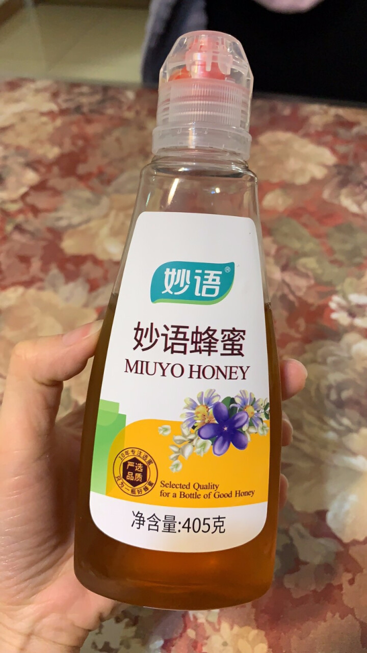 妙语（MiuYo）纯净天然农家自产土取蜂蜜 405g*1瓶怎么样，好用吗，口碑，心得，评价，试用报告,第2张