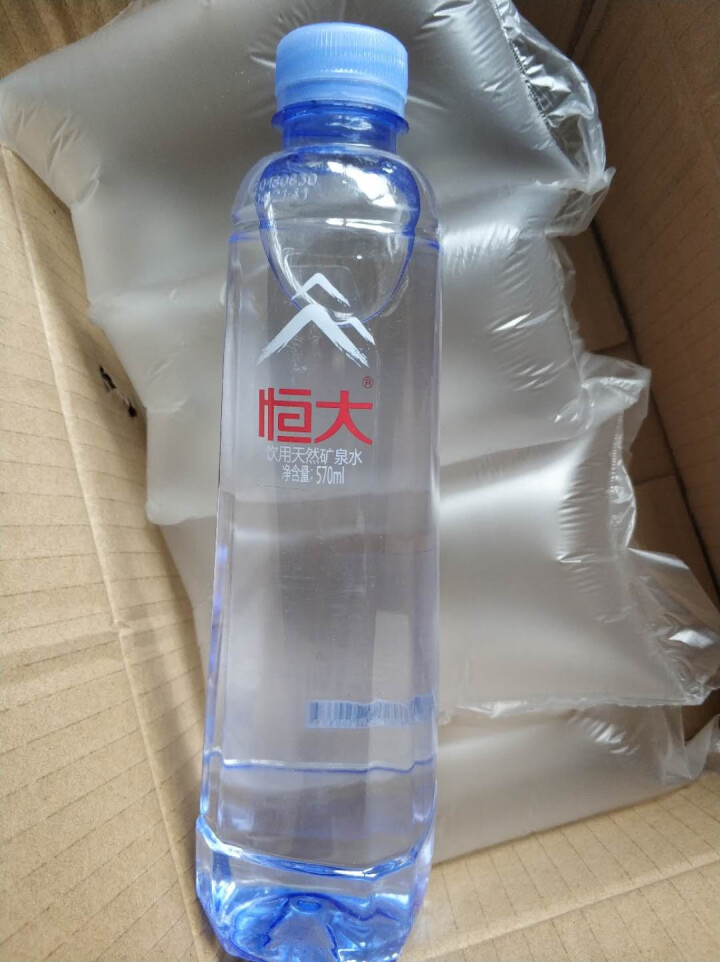 恒大 天然矿泉水 饮用水 瓶装水 非纯净水商务用水 570ml*1瓶（样品不售卖）怎么样，好用吗，口碑，心得，评价，试用报告,第3张