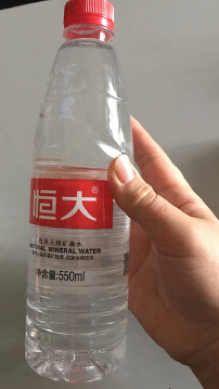 【整箱买一送一】恒大 天然矿泉水饮用水瓶装水非纯净水 550ml*1瓶（样品不售卖）怎么样，好用吗，口碑，心得，评价，试用报告,第3张