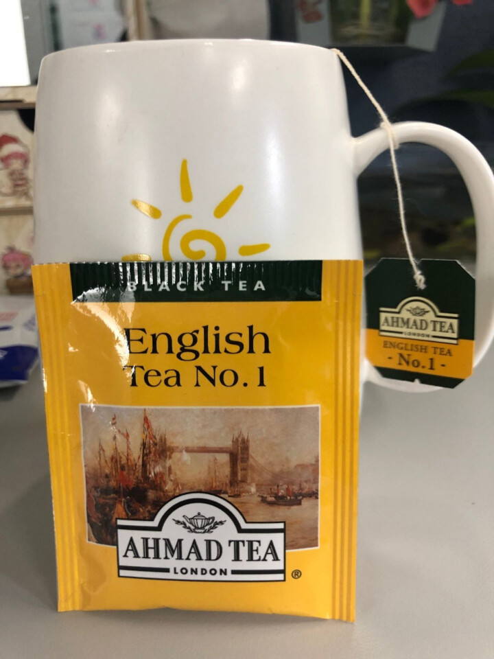 【赠马克杯】英国亚曼(AHMAD TEA)伯爵红茶 经典组合装大吉岭英式早餐袋泡红茶2g*20包怎么样，好用吗，口碑，心得，评价，试用报告,第4张