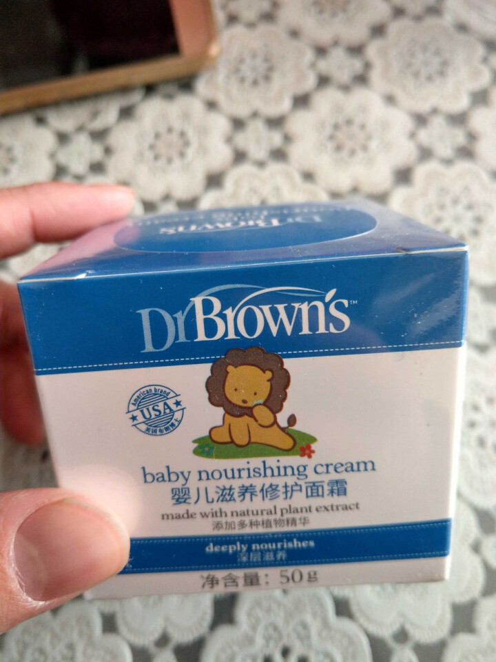 布朗博士（DrBrown’s） 官方旗舰店 新生儿宝宝护肤滋润防燥面霜 婴儿滋养修护面霜50g怎么样，好用吗，口碑，心得，评价，试用报告,第2张