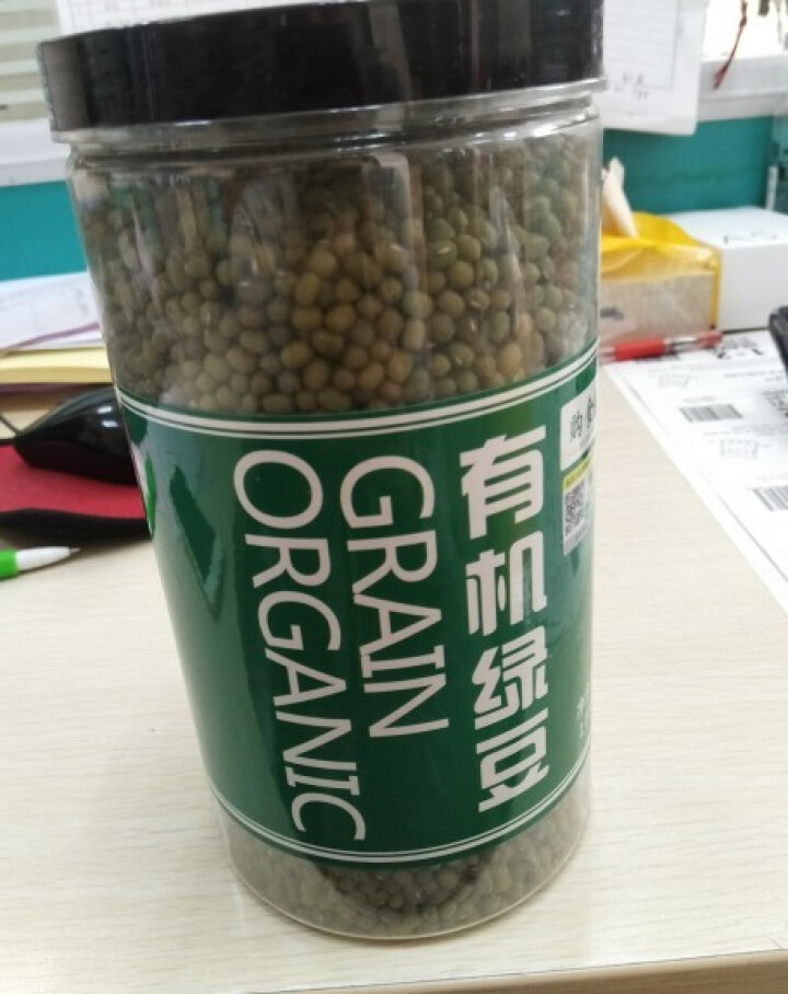 购食惠 有机 绿豆 2斤装1000g（无添加 可发豆芽 打豆浆 五谷 杂粮 粗粮）怎么样，好用吗，口碑，心得，评价，试用报告,第2张