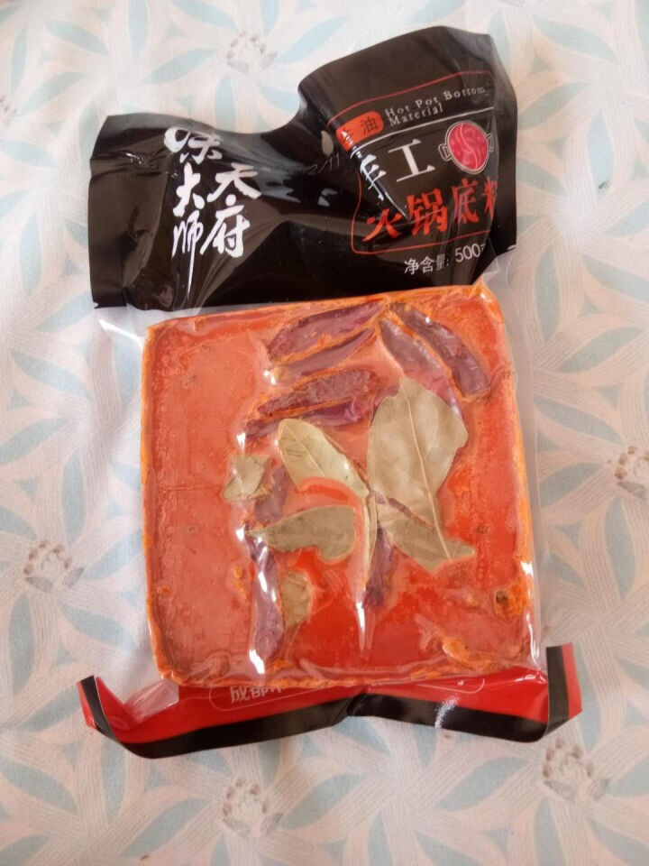 天府味大师手工火锅底料500g香辣牛油火锅底料 浓缩火锅底料 老成都牛油火锅底料 重庆火锅底料怎么样，好用吗，口碑，心得，评价，试用报告,第3张