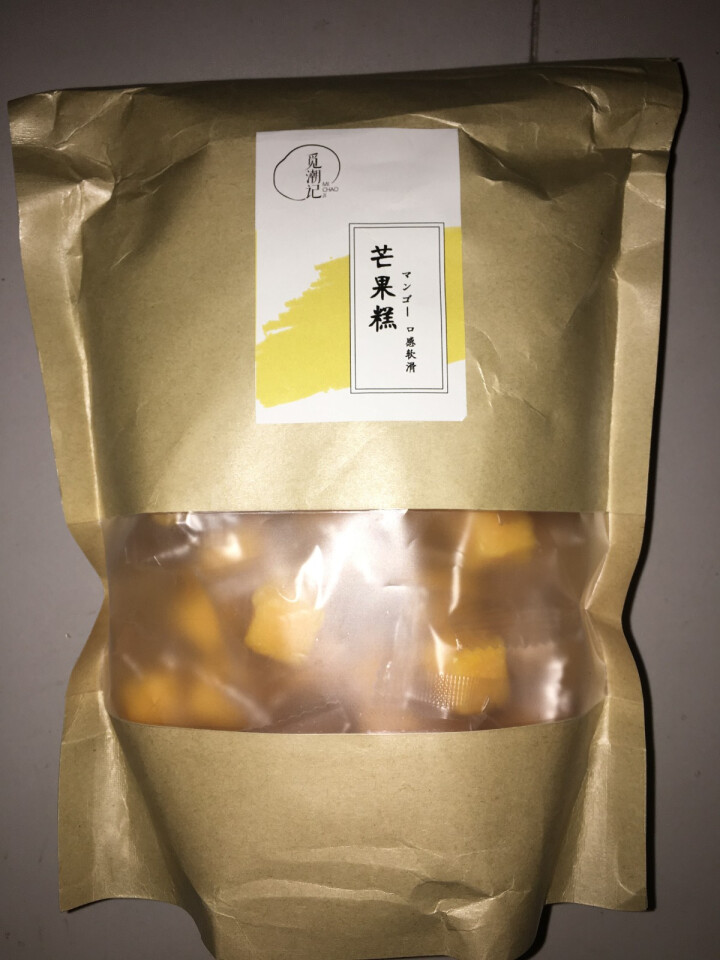 觅潮记 网红芒果糕 芒果味软糕水果糖果 办公室休闲零食200g怎么样，好用吗，口碑，心得，评价，试用报告,第2张