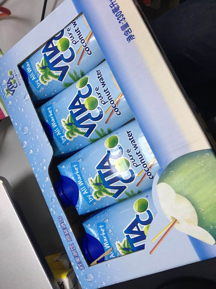 唯他可可（Vita Coco）天然椰子水进口NFC果汁饮料330ml*4瓶怎么样，好用吗，口碑，心得，评价，试用报告,第4张