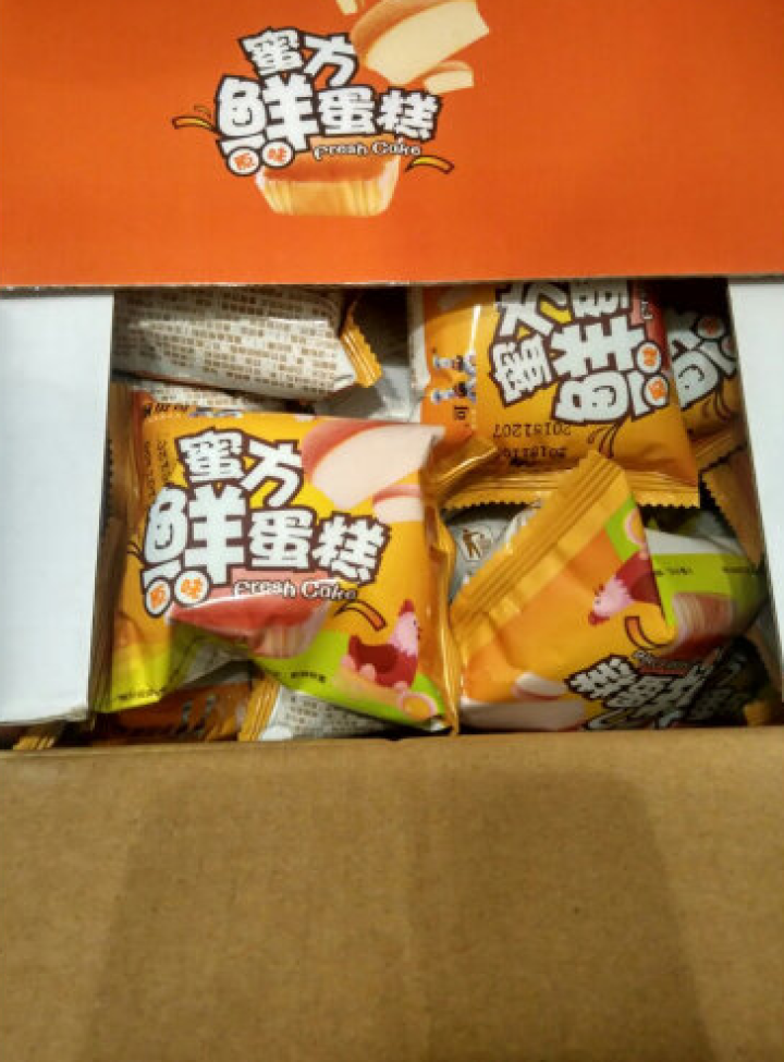 西厨贝可蜜方鲜蛋糕 整箱食品营养早餐1000g怎么样，好用吗，口碑，心得，评价，试用报告,第2张