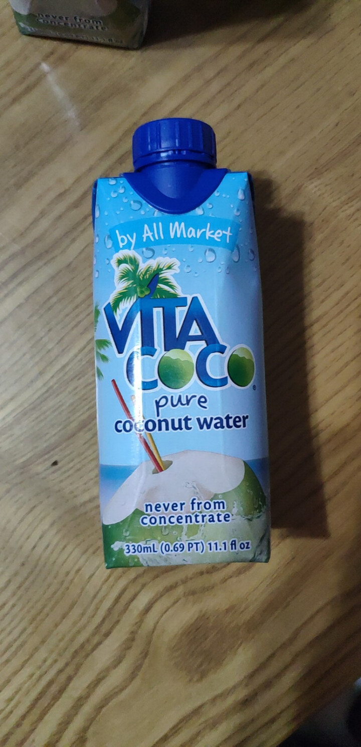 唯他可可（Vita Coco）天然椰子水进口NFC果汁饮料330ml*4瓶怎么样，好用吗，口碑，心得，评价，试用报告,第4张