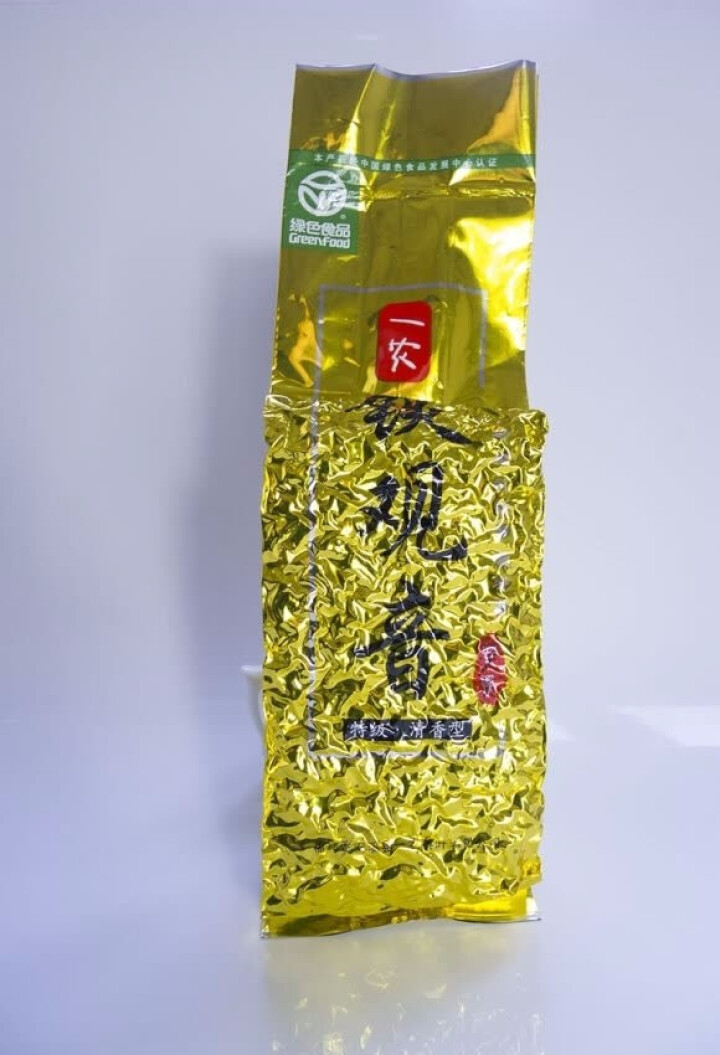 绿色食品认证 一农 特级 清香型 安溪铁观音 袋装250g 新茶乌龙茶叶 浓香型 清香安溪铁观音250g绿色食品怎么样，好用吗，口碑，心得，评价，试用报告,第2张