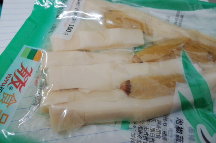 有友 泡椒凤爪泡椒味休闲零食 山椒味笋尖100g怎么样，好用吗，口碑，心得，评价，试用报告,第4张