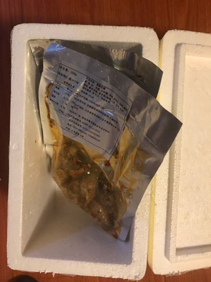 海洋之约 青岛特产海鲜熟食麻辣花螺 180g袋装怎么样，好用吗，口碑，心得，评价，试用报告,第5张