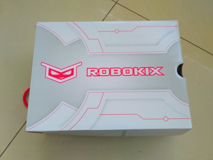 ROBOKIX2018秋冬新款女中大童休闲鞋魔术贴板鞋星星图案炫灯鞋 灯光可控 黑（女童） 34码/21.5cm怎么样，好用吗，口碑，心得，评价，试用报告,第2张