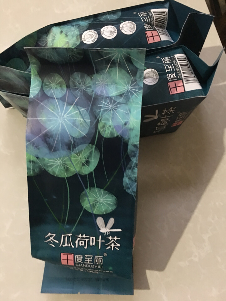 《千度至丽》冬瓜荷叶茶 冬瓜茶 荷叶茶 120克 买1袋发3袋包邮怎么样，好用吗，口碑，心得，评价，试用报告,第2张