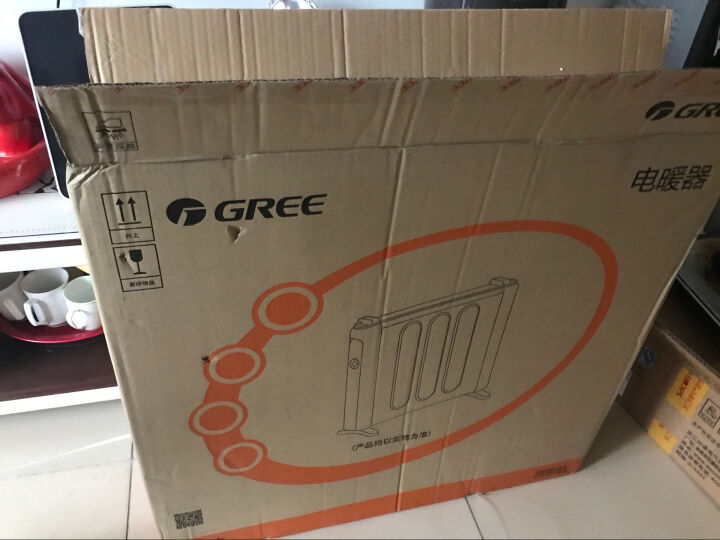 格力（GREE）取暖器电暖气电暖器  家用静音节能省电暖器 遥控无光防烫电热膜速热取暖器暖气 NDYN,第2张