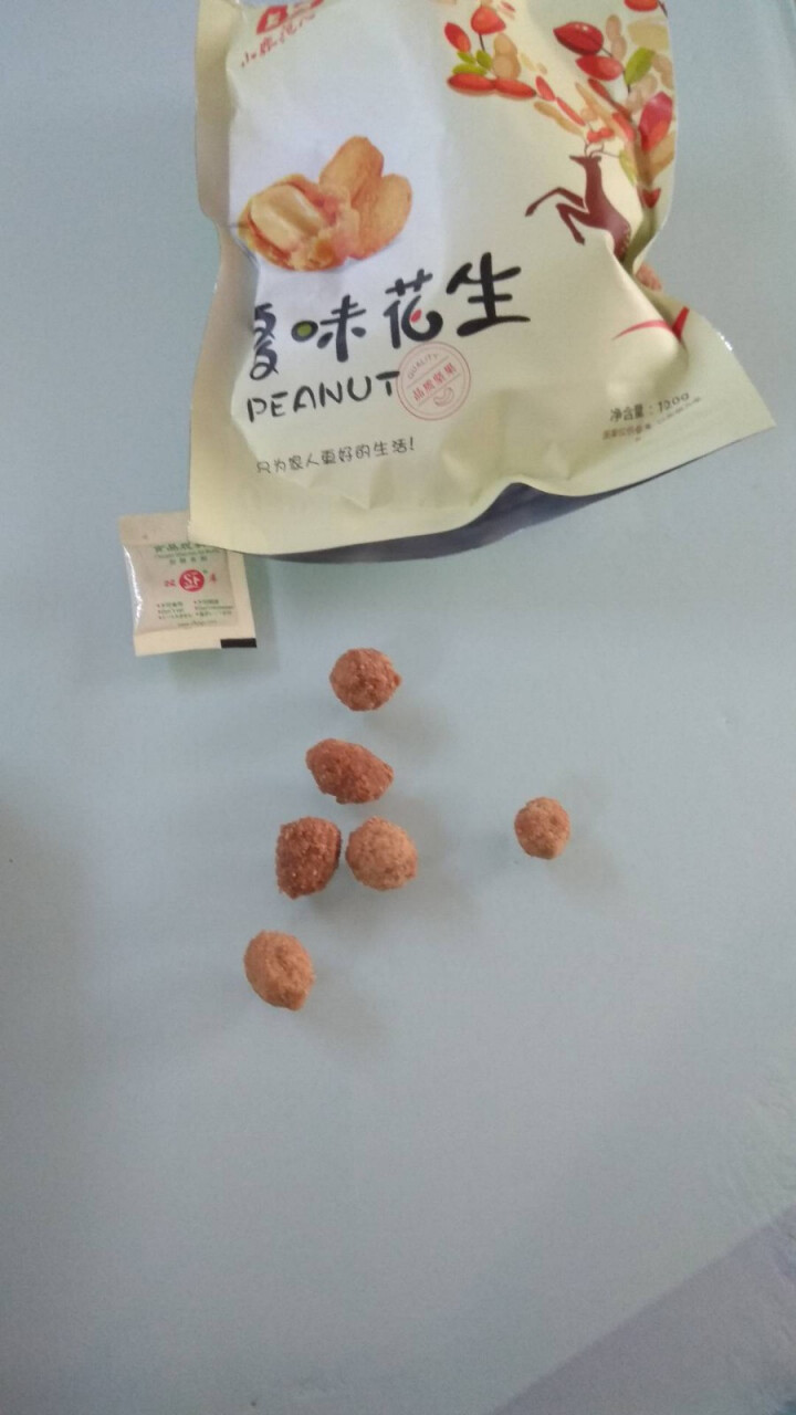 【小鹿范儿】109减20 坚果炒货120G多味花生干果 休闲零食 花生小吃  下酒菜 120G 多味花生怎么样，好用吗，口碑，心得，评价，试用报告,第4张