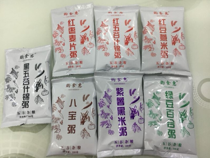 购食惠 7日粥道 五谷杂粮 粥米 7种700g（粥米 粗粮 组合 杂粮 八宝粥原料）怎么样，好用吗，口碑，心得，评价，试用报告,第4张