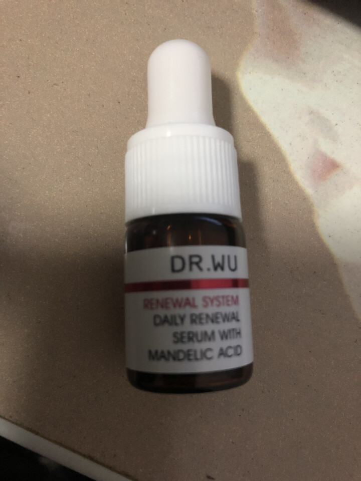 台湾达尔肤（DR.WU ）杏仁酸温和焕肤精华液8% 5ml 升级版（改善痘痘 痘印 黑头 闭口 粉刺  缩小毛孔）怎么样，好用吗，口碑，心得，评价，试用报告,第4张