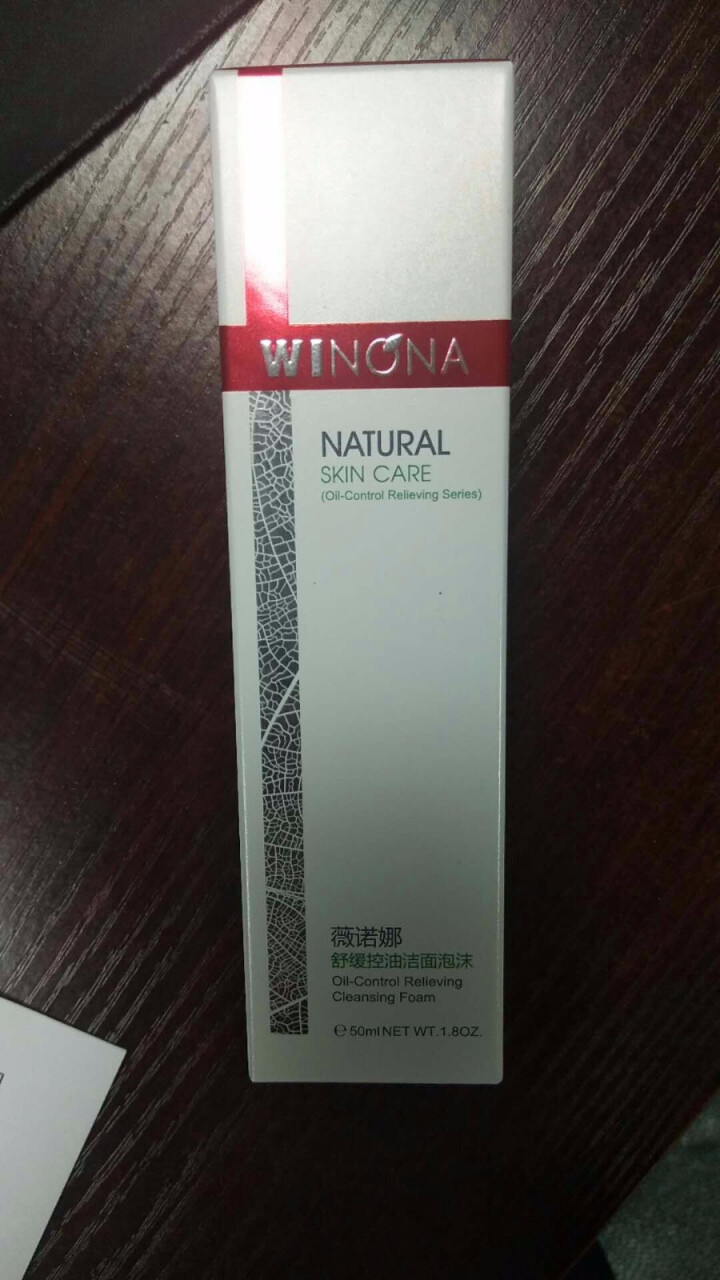 薇诺娜（WINONA）舒缓控油洁面泡沫50ml（氨基酸洗面奶 深层清洁 控油抗痘 敏感肌 男女可用）怎么样，好用吗，口碑，心得，评价，试用报告,第2张