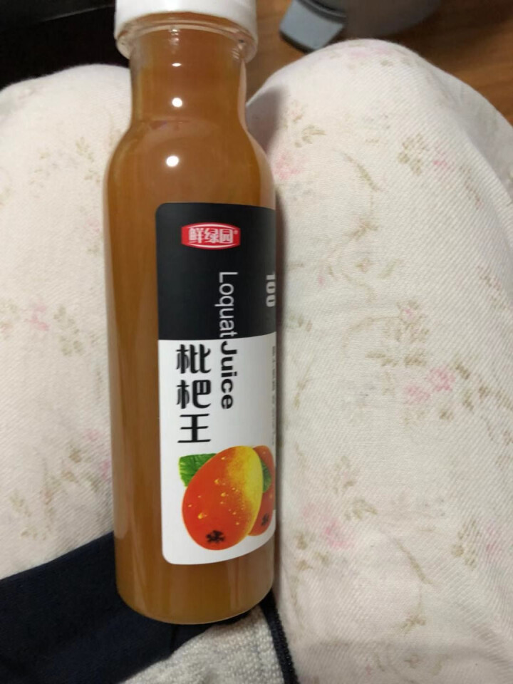 鲜绿园 枇杷汁100%枇杷王枇杷原浆果汁饮料大瓶饮料300ml 单瓶装试饮活动怎么样，好用吗，口碑，心得，评价，试用报告,第3张