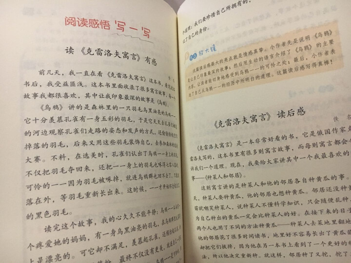 快乐读书吧三年级下册中国古代寓言克雷洛夫寓言拉封丹寓言伊索寓言一二三年级儿童文学课外阅读故事书怎么样，好用吗，口碑，心得，评价，试用报告,第5张