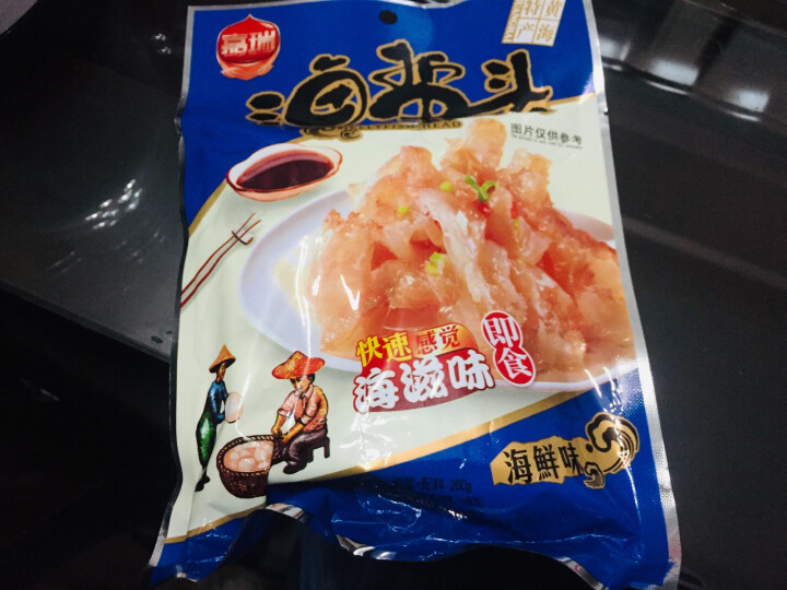 【五莲馆】嘉瑞  即食海蜇头 260g 带佐料包 日照特产 海蜇头260g*1袋怎么样，好用吗，口碑，心得，评价，试用报告,第2张