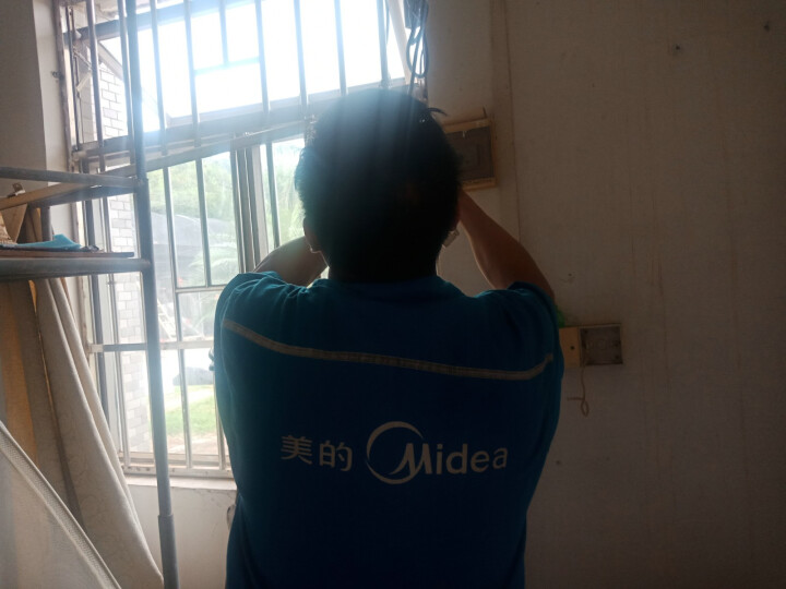 美的（Midea）小1匹/1.5匹 空调挂机 家用冷暖壁挂式空调 稀土压缩机 省电星DH400 26GW/DY,第7张