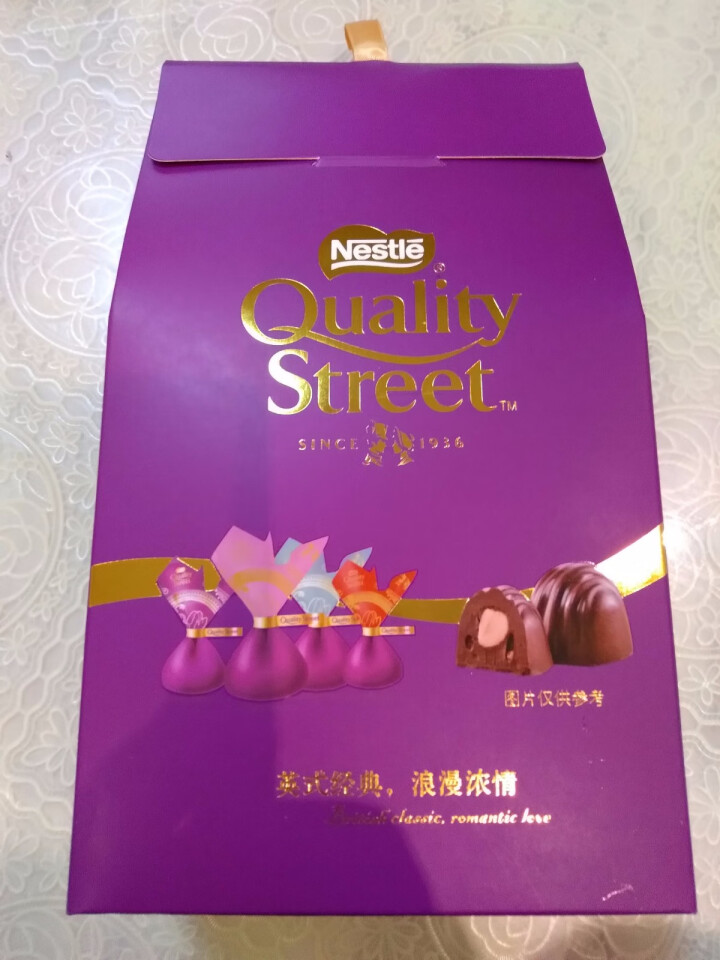 雀巢凯利恬Nestle Quality Street混合夹心巧克力114g分享装团圆聚会休闲小零食怎么样，好用吗，口碑，心得，评价，试用报告,第2张