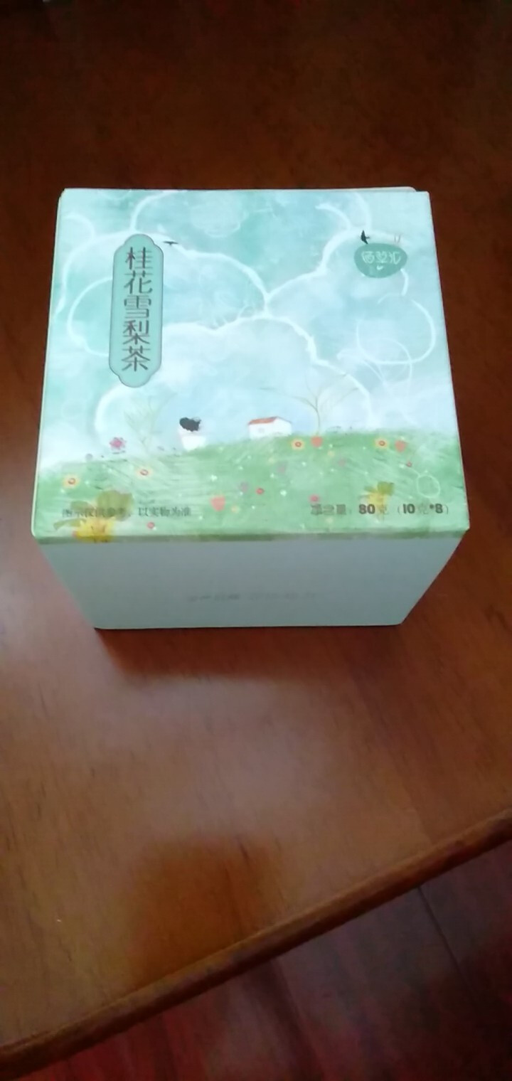 佰草汇桂花雪梨茶菊花茶教师润喉茶清冰糖雪梨茶咽喉护嗓子雾霾茶泡水喝的养生茶组合花草茶10g*8包怎么样，好用吗，口碑，心得，评价，试用报告,第4张