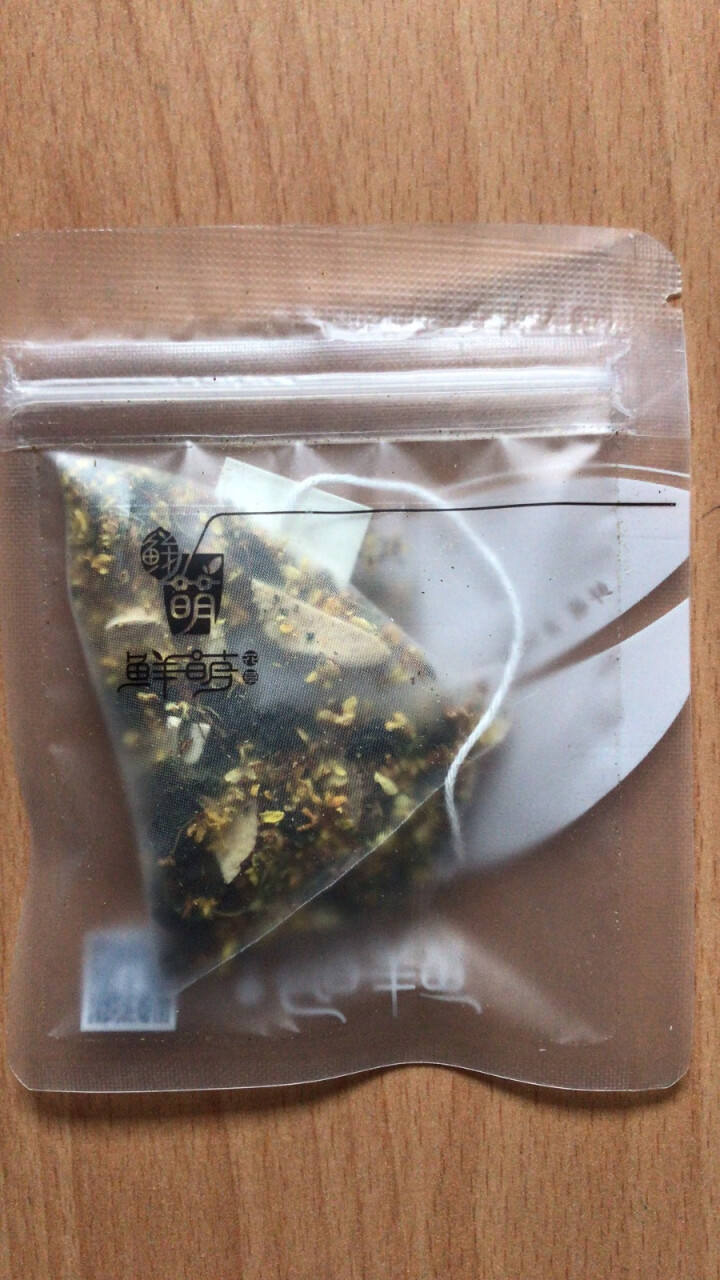 鲜萌花草茶 桂花乌龙茶 桂花花茶铁观音乌龙茶叶 桂花龙井菊花龙井薄荷茉莉绿茶袋泡组合三角茶包养生茶 星恋—桂花乌龙茶怎么样，好用吗，口碑，心得，评价，试用报告,第6张