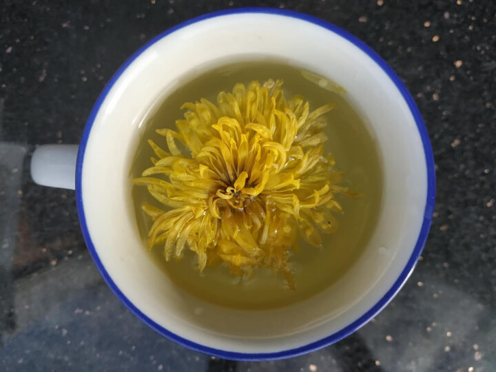 【送花茶杯】茗愿 菊花茶金丝皇菊 一朵一杯大菊花茶金丝菊去火下火茶 可搭特级金银花枸杞 年货礼盒 金丝皇菊25朵礼盒装 一朵一杯怎么样，好用吗，口碑，心得，评价,第4张