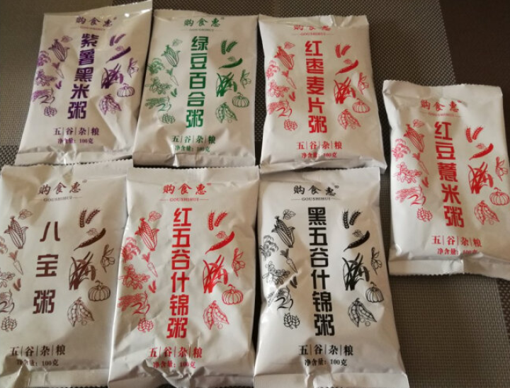 购食惠 7日粥道 五谷杂粮 粥米 7种700g（粥米 粗粮 组合 杂粮 八宝粥原料）怎么样，好用吗，口碑，心得，评价，试用报告,第4张