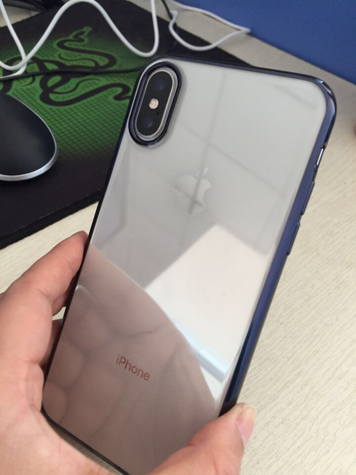 迪沃 苹果X/XS/XR手机壳iPhoneXS Max保护套 简约全包透明硅胶 防摔超薄 iphoneX/Xs睿智黑怎么样，好用吗，口碑，心得，评价，试用报告,第4张