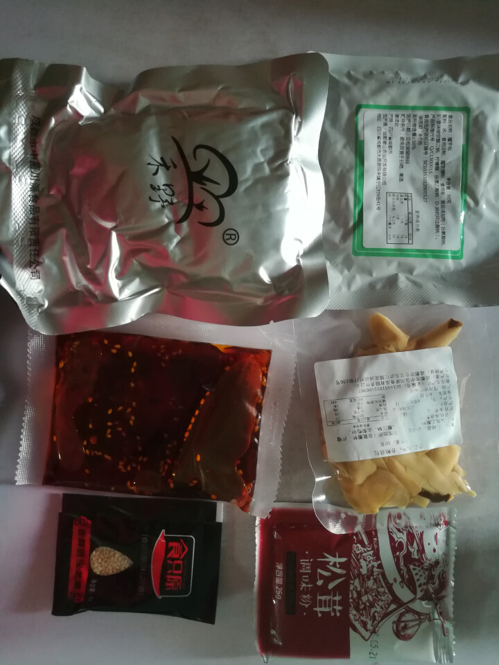 屋头（WUTOU）串串香 钵钵鸡 冷吃速食火锅 素菜版 红油味373g怎么样，好用吗，口碑，心得，评价，试用报告,第3张