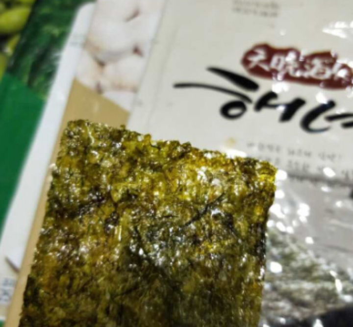 韩国进口天晓海女海苔儿童辅食拌饭海苔脆片休闲零食大片装25g 竹盐味怎么样 好用吗 口碑 心得 评价 试用报告 京东试用平台