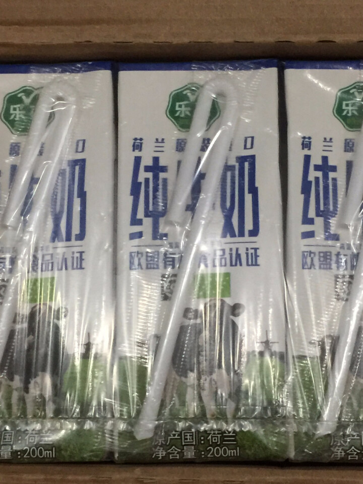 欧盟有机认证 荷兰进口 乐荷（vecozuivel）全脂有机纯牛奶 200ml*24盒家庭装怎么样，好用吗，口碑，心得，评价，试用报告,第4张