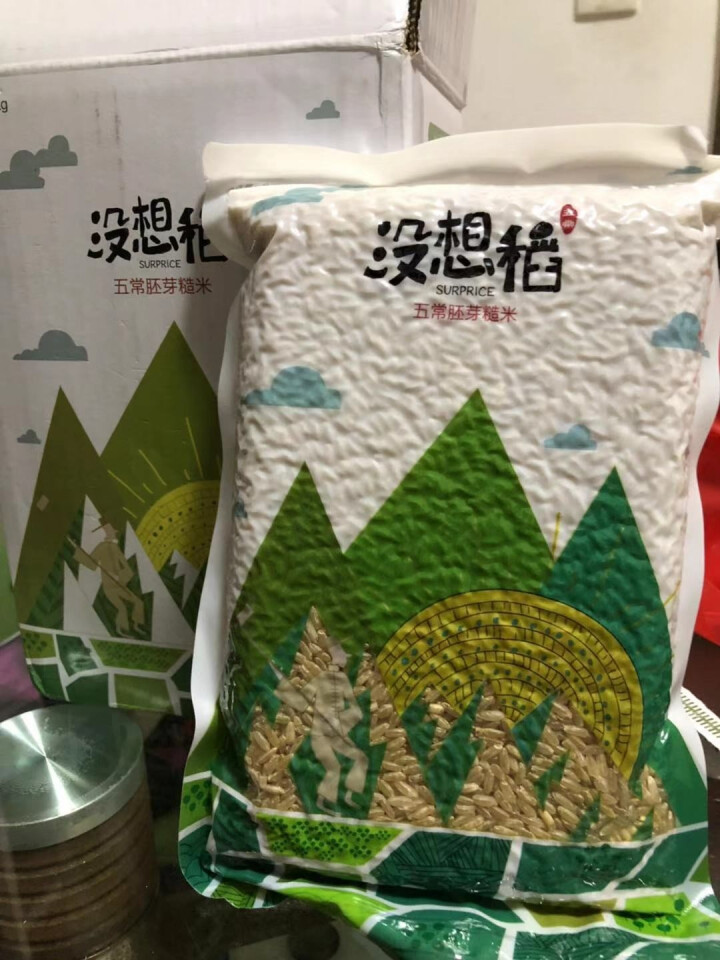 没想稻 五常大米 稻花香 糙米 粗粮胚芽米 2kg（500g*4）真空礼盒怎么样，好用吗，口碑，心得，评价，试用报告,第3张