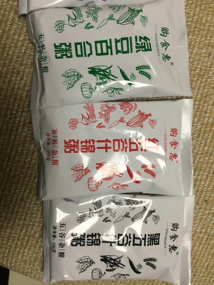 购食惠 7日粥道 五谷杂粮 粥米 7种700g（粥米 粗粮 组合 杂粮 八宝粥原料）怎么样，好用吗，口碑，心得，评价，试用报告,第4张