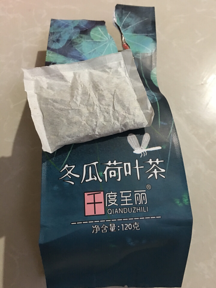 《千度至丽》冬瓜荷叶茶 冬瓜茶 荷叶茶 120克 买1袋发3袋包邮怎么样，好用吗，口碑，心得，评价，试用报告,第4张